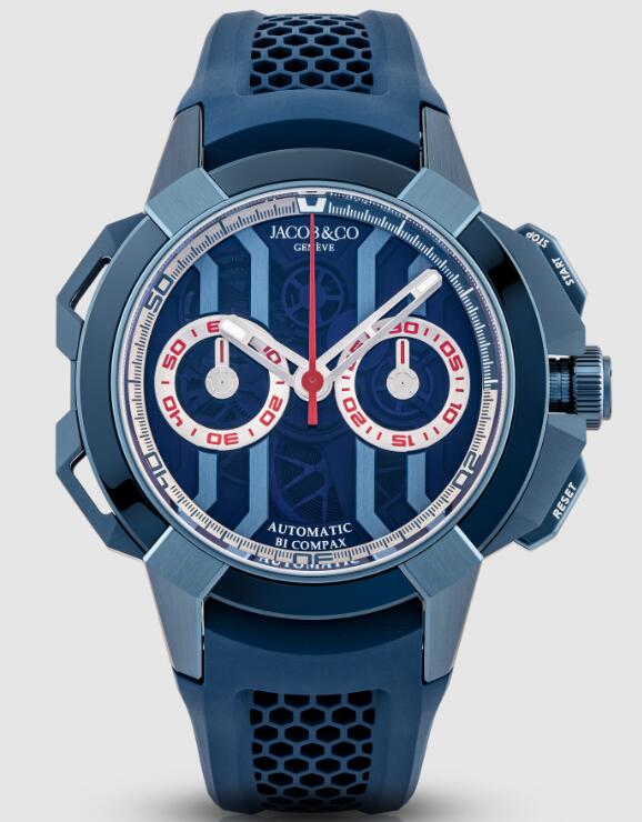 Jacob & Co EC400.22.AA.AA.ABRUA Epic X Chrono Electric Blue replica watch